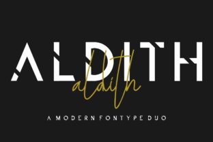 Aldith: Where Timeless Typography Meets Modern Creative Confidence