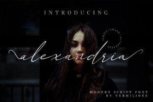 Alexandria Font: A Modern Script with Minimalist Charm for Designers and Creatives