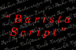 Barista Script: A Stylish Signature Font