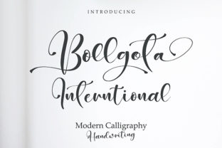 Bollgota: A Stunning Handwritten Font