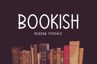 Bookish: A Smart, Fun Display Font