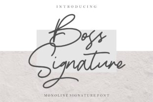 Boss: Authentic Handwritten Font for Real Connection