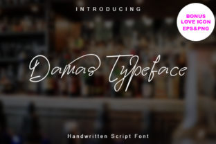 Damas: A Charming Handwritten Font