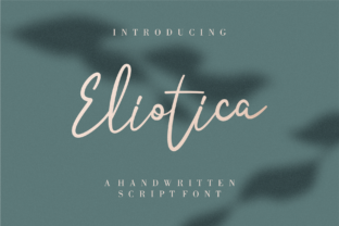 Eliotica: A Light-Handwritten Font That Fits Seamlessly Into Real Creative Workflows