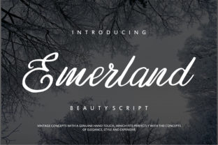 Emerland: Elegant Handwritten Font