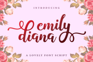 Emily Diana Font: The Perfect Blend of Adorable Charm and Elegant Simplicity