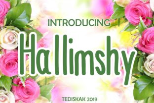 Hallimshy: A Whimsical Color Font for Creative Projects