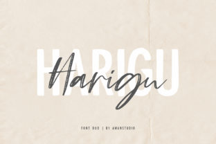 Harigu Duo: A Smart Sans + Authentic Script