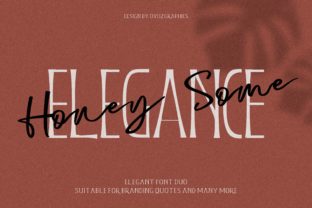 Honeysome Duo: Where Handwritten Warmth Meets Clean Typography