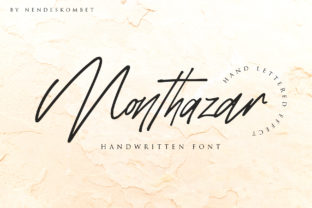 Monthazar: The Handwritten Font Redefining Authenticity in Digital Design