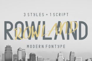 Rowland Family: Modern Fonts, Timeless Appeal