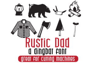 Rustic Dad: A Font That Feels Like Campfire Smoke and Well-Worn Boots