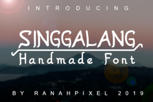 Singgalang Font: A Charming Decorative Typeface with Authentic Character