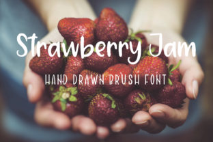 Strawberry Jam: The Handwritten Font That Brings Warmth, Authenticity, and Organic Clarity to Digital Design