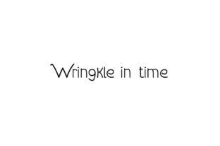 Wringkle in Time: A Charming Serif Font